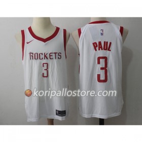 Houston Rockets Chris Paul 3 Nike 2017-18 Valkoinen Miesten Pelipaidat Swingman 